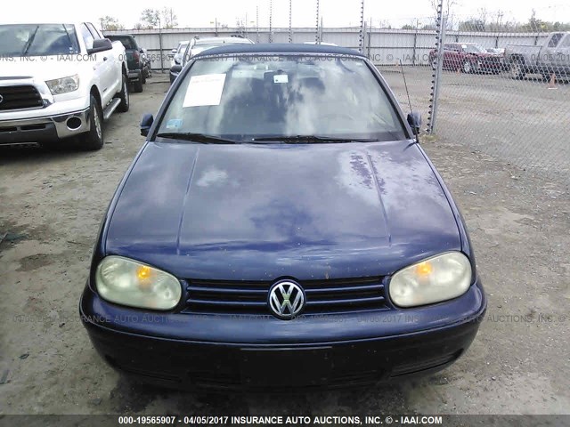 3VWDC21V92M805734 - 2002 VOLKSWAGEN CABRIO GLX PURPLE photo 6