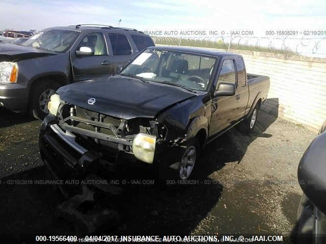1N6DD26T44C417996 - 2004 NISSAN FRONTIER KING CAB XE BLACK photo 2