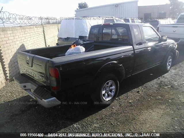 1N6DD26T44C417996 - 2004 NISSAN FRONTIER KING CAB XE BLACK photo 4