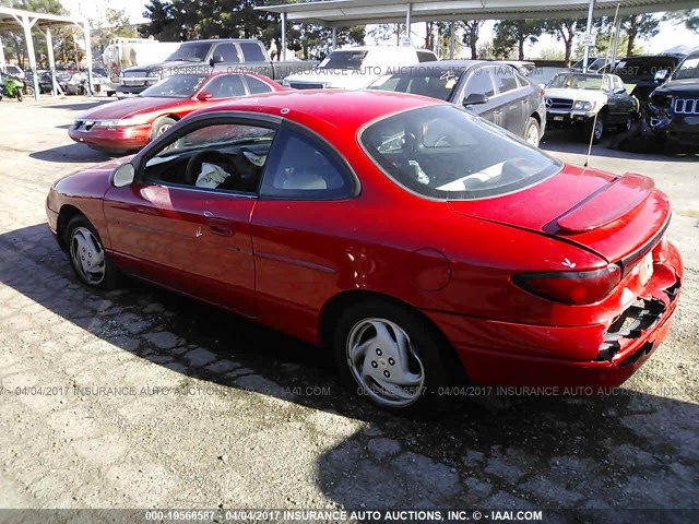 3FAFP11381R174412 - 2001 FORD ESCORT ZX2 RED photo 3