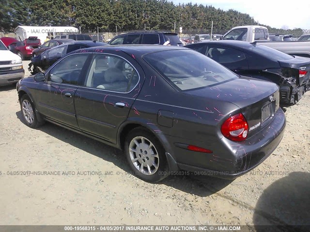 JN1CA31D71T631151 - 2001 NISSAN MAXIMA GXE/SE/GLE/20TH ANNIV GRAY photo 3