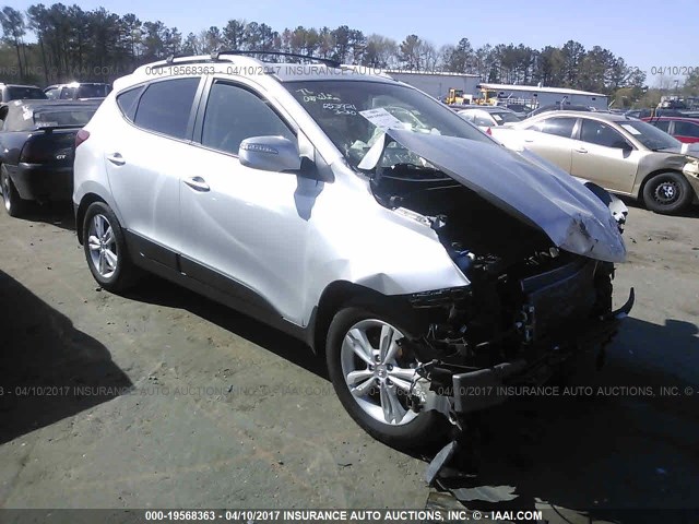 KM8JU3AC8CU460048 - 2012 HYUNDAI TUCSON GLS/LIMITED 银色 照片 1