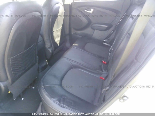 KM8JU3AC8CU460048 - 2012 HYUNDAI TUCSON GLS/LIMITED 银色 照片 8