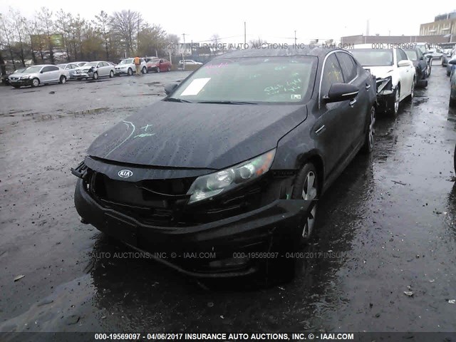 5XXGR4A64CG004800 - 2012 KIA OPTIMA SX BLACK photo 2