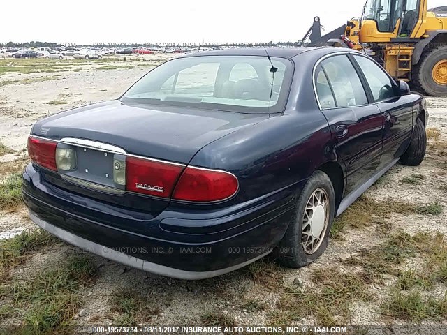 1G4HR54K33U140375 - 2003 BUICK LESABRE LIMITED Dark Blue photo 4