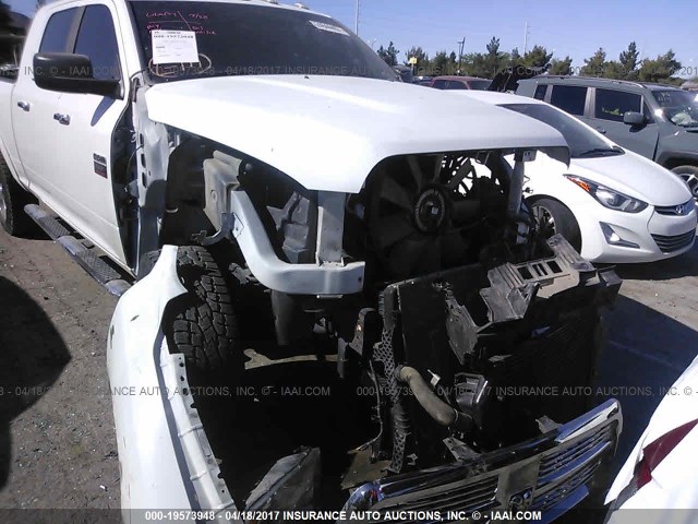 3C6UD5NL8CG333527 - 2012 DODGE RAM 2500 LARAMIE WHITE photo 6