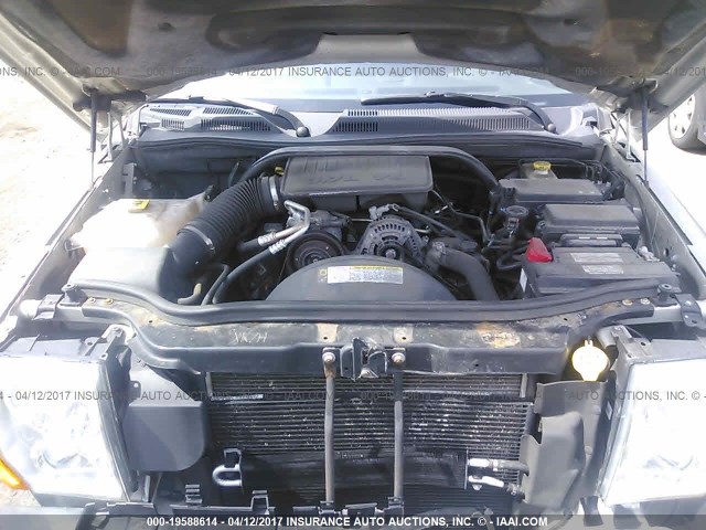 1J8HG48K68C210987 - 2008 JEEP COMMANDER SPORT ვერცხლისფერი ფოტო 10