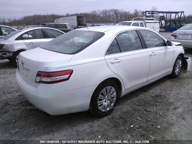 4T1BF3EK7AU574409 - 2010 TOYOTA CAMRY SE/LE/XLE 白色 照片 4
