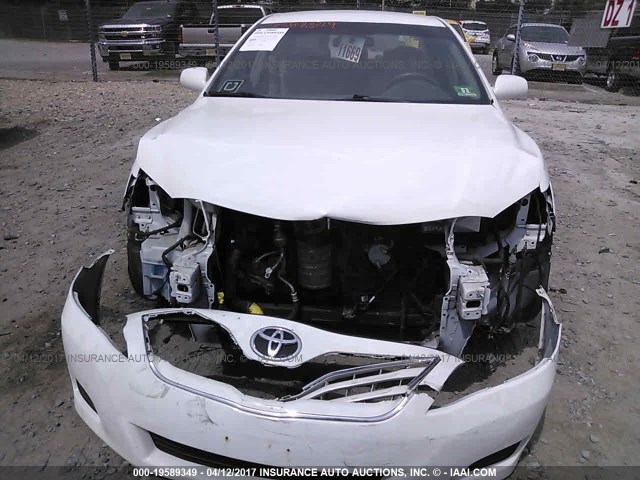 4T1BF3EK7AU574409 - 2010 TOYOTA CAMRY SE/LE/XLE 白色 照片 6