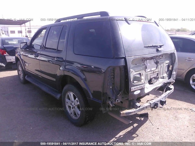 1FMEU73847UB16613 - 2007 FORD EXPLORER XLT GRAY photo 3