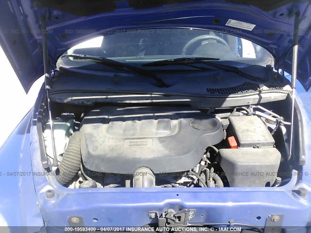 3GNDA13D48S580013 - 2008 CHEVROLET HHR LS BLUE photo 10