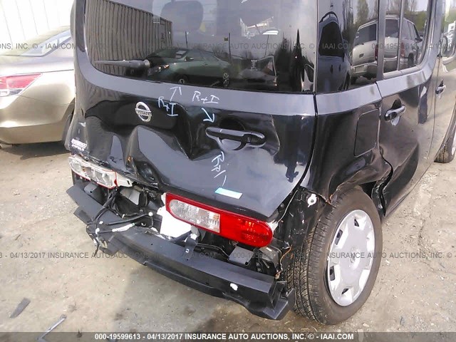 JN8AZ2KR4ET353126 - 2014 NISSAN CUBE S/SL BLACK photo 6