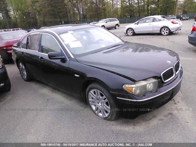 WBAGN63443DR16420 - 2003 BMW 745 LI BLACK photo 1