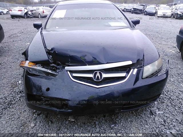 19UUA66285A065112 - 2005 ACURA TL BLUE photo 6