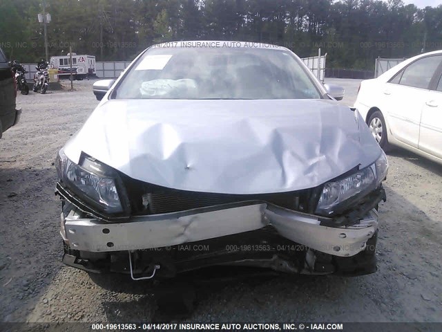 19XFB2F7XFE013293 - 2015 HONDA CIVIC SE SILVER photo 6