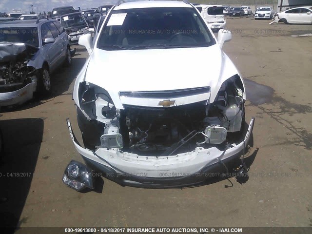 3GNAL2EK7FS526491 - 2015 CHEVROLET CAPTIVA LS WHITE photo 6