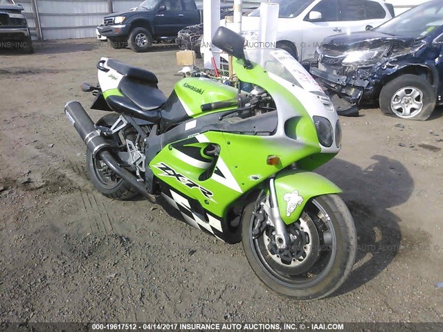 JKAZXDP132A058104 - 2002 KAWASAKI ZX750 P GREEN photo 1