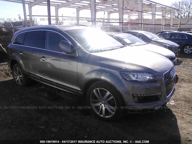 WA1LMAFE2DD013738 - 2013 AUDI Q7 PREMIUM PLUS GRAY photo 1