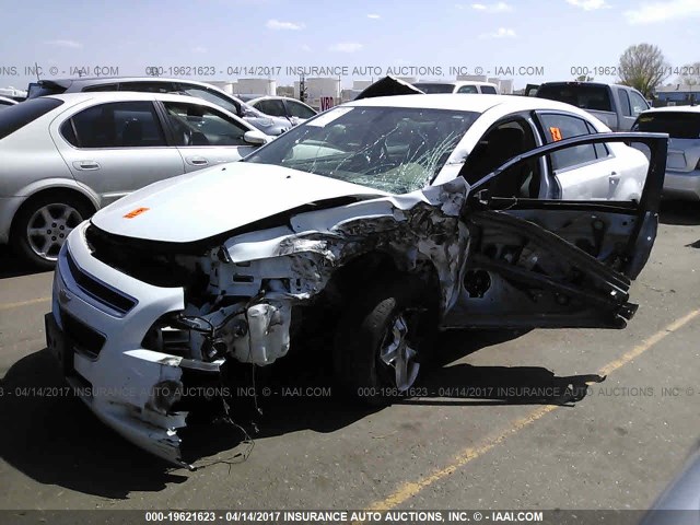 1G1ZB5E17BF331831 - 2011 CHEVROLET MALIBU LS 白色 照片 2