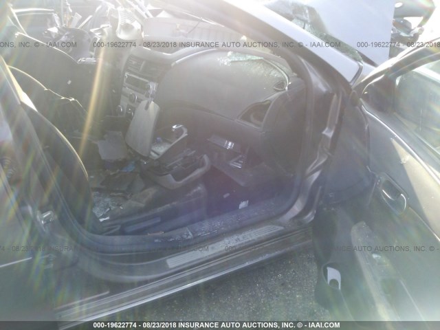 1G1ZC5EB2AF139592 - 2010 CHEVROLET MALIBU 1LT GRAY photo 5