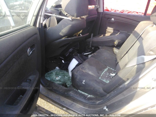 1G1ZC5EB2AF139592 - 2010 CHEVROLET MALIBU 1LT GRAY photo 8