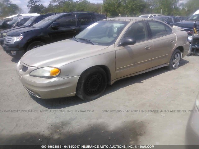 1G2NE52EX5M132961 - 2005 PONTIAC GRAND AM SE GOLD photo 2