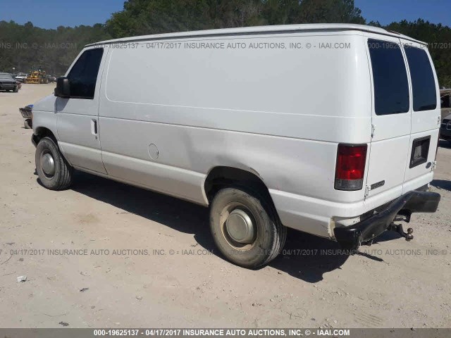 1FTNE24W06HB17640 - 2006 FORD E250 E250 VAN WHITE photo 3