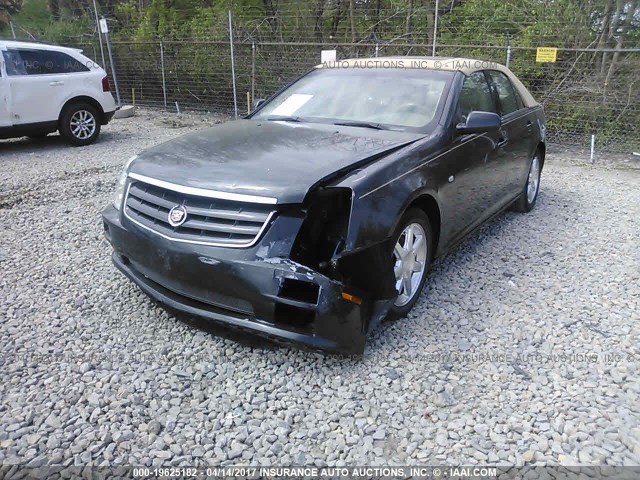 1G6DW677050151114 - 2005 CADILLAC STS GREEN photo 6