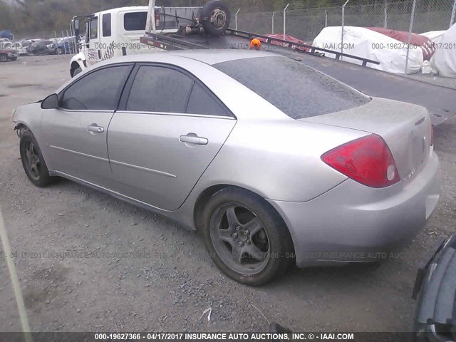 1G2ZG57B084215166 - 2008 PONTIAC G6 SE SILVER photo 3