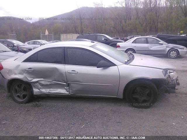 1G2ZG57B084215166 - 2008 PONTIAC G6 SE SILVER photo 6