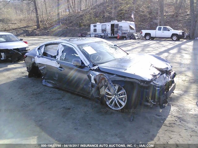 JN1BV7AR8FM418343 - 2015 INFINITI Q50 PREMIUM/SPORT GRAY photo 1