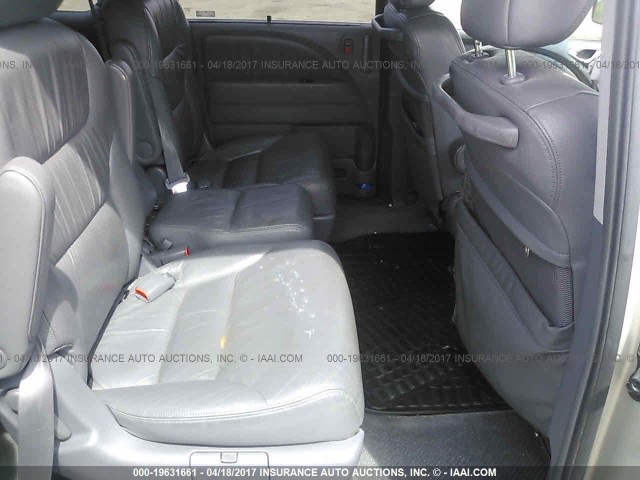5FNRL38765B011644 - 2005 HONDA ODYSSEY EXL ვერცხლისფერი ფოტო 8