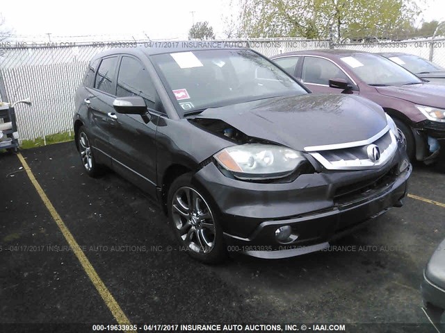 5J8TB18509A003664 - 2009 ACURA RDX TECHNOLOGY GRAY photo 1