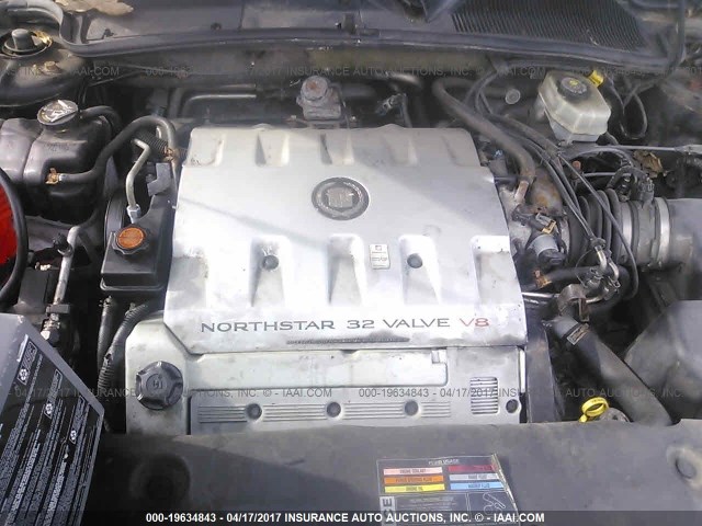 1G6KF57931U170651 - 2001 CADILLAC DEVILLE DTS BLACK photo 10