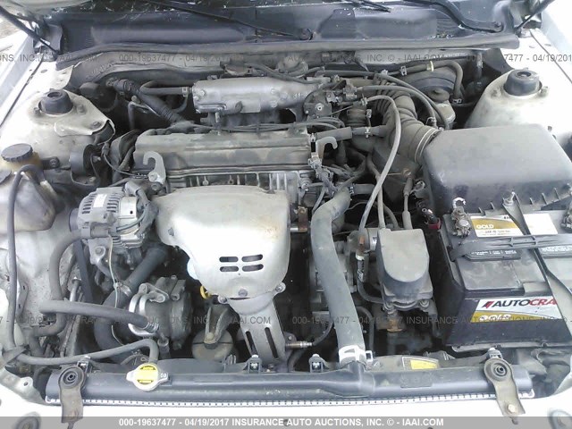 4T1BG22K2YU975856 - 2000 TOYOTA CAMRY CE/LE/XLE 白色 照片 10
