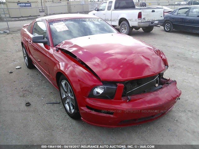 1ZVHT82H795123495 - 2009 FORD MUSTANG GT RED photo 1