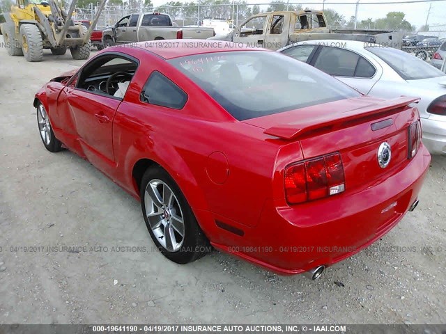 1ZVHT82H795123495 - 2009 FORD MUSTANG GT RED photo 3