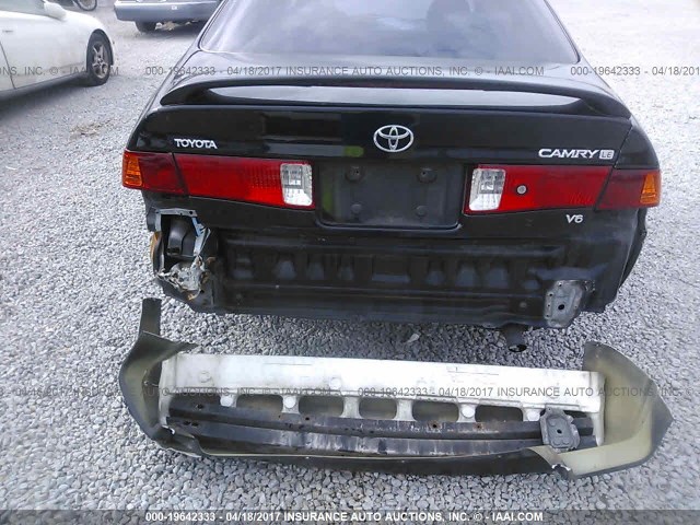 4T1BF22K7YU935954 - 2000 TOYOTA CAMRY LE/XLE BLACK photo 6