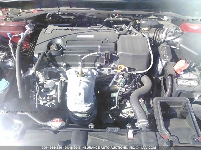 1HGCR2F57GA200588 - 2016 HONDA ACCORD SPORT წითელი ფოტო 10