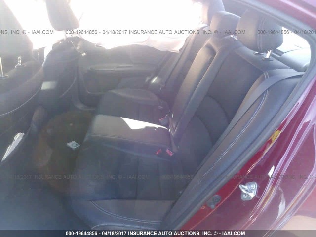 1HGCR2F57GA200588 - 2016 HONDA ACCORD SPORT წითელი ფოტო 8