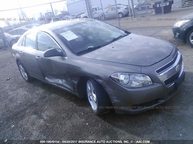 1G1ZB5E07CF111162 - 2012 CHEVROLET MALIBU LS 棕色 照片 1