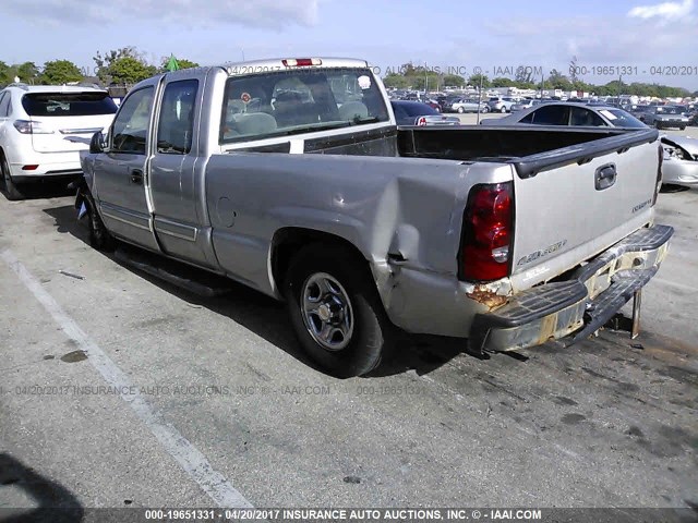 2GCEC19T041230907 - 2004 CHEVROLET SILVERADO C1500 TAN photo 3