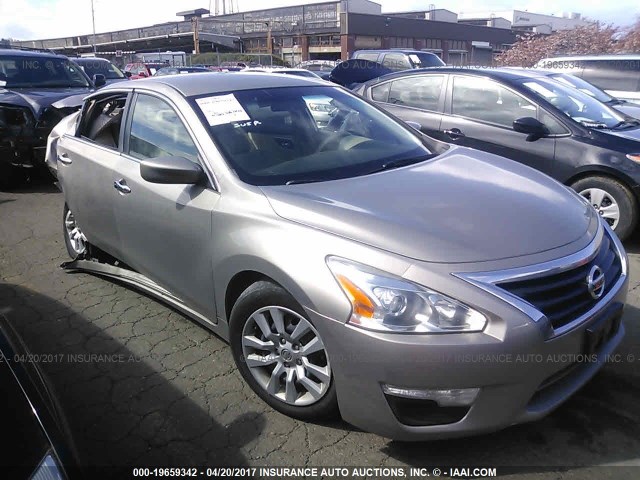 1N4AL3APXEC163999 - 2014 NISSAN ALTIMA 2.5/S/SV/SL BEIGE photo 1