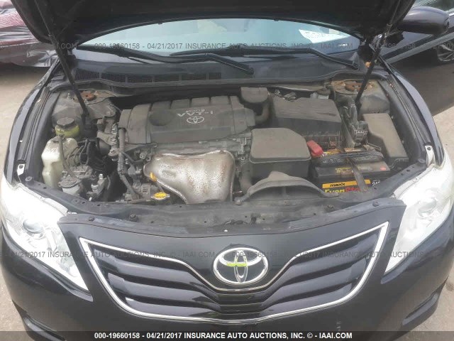 4T1BF3EK3AU008067 - 2010 TOYOTA CAMRY SE/LE/XLE BLACK photo 10
