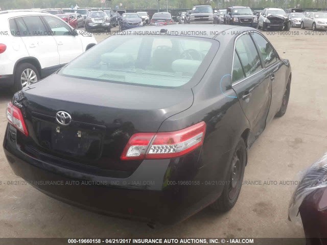 4T1BF3EK3AU008067 - 2010 TOYOTA CAMRY SE/LE/XLE BLACK photo 4