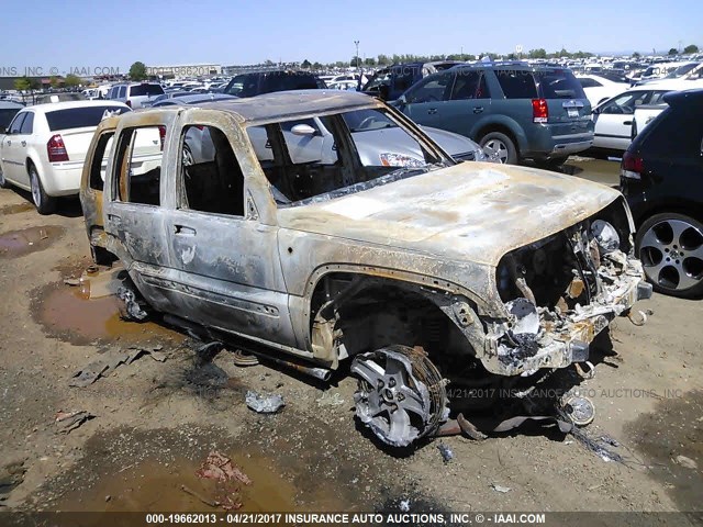 1J4GL38K45W501629 - 2005 JEEP LIBERTY RENEGADE BROWN photo 1