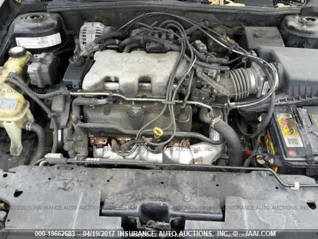 1G1NE52J43M527104 - 2003 CHEVROLET MALIBU LS შავი ფოტო 10