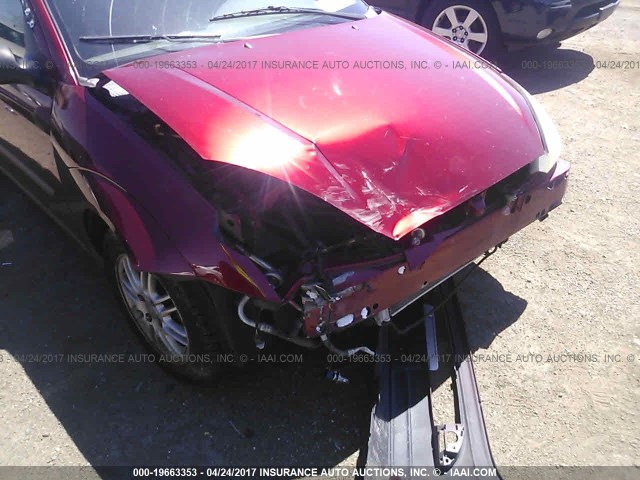 3FAFP37353R178584 - 2003 FORD FOCUS ZX5 RED photo 6