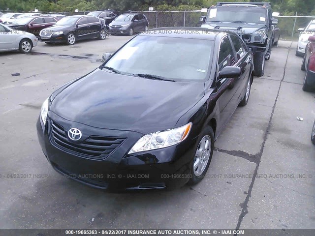 4T1BE46KX9U281851 - 2009 TOYOTA CAMRY SE/LE/XLE BLACK photo 2