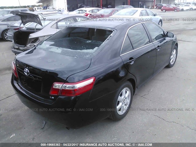 4T1BE46KX9U281851 - 2009 TOYOTA CAMRY SE/LE/XLE BLACK photo 4